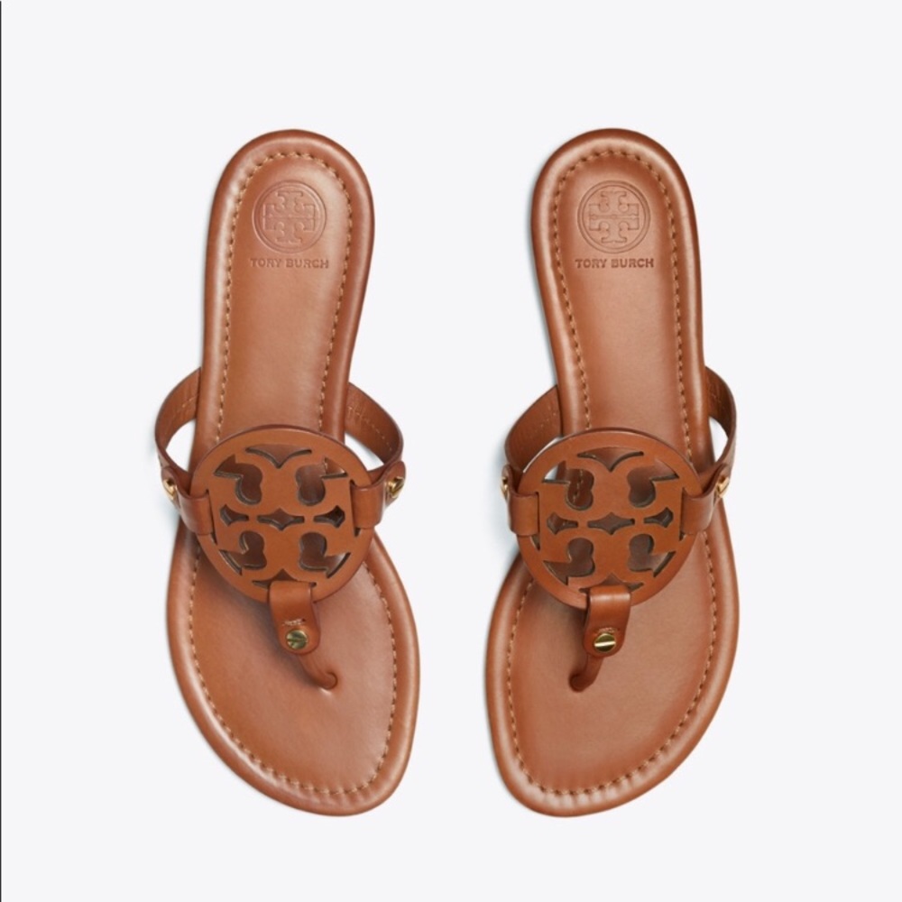 Tory Burch Miller Sandals - Brown - Size 9
